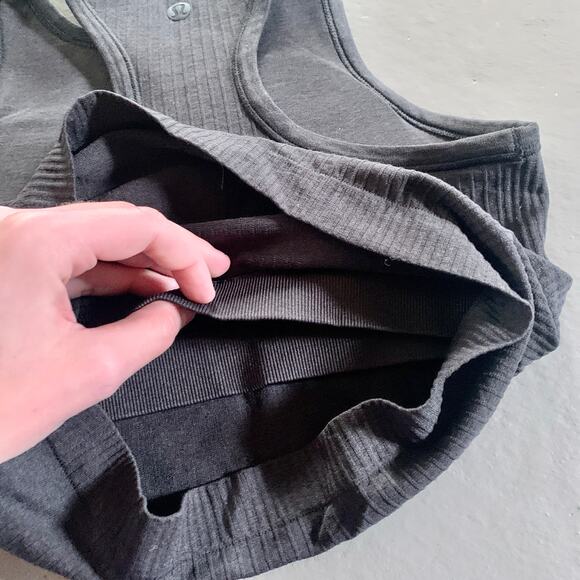 Lululemon Ebb to Street Cropped Racerback Tank Top Light Support 4 - Picture 7 of 7